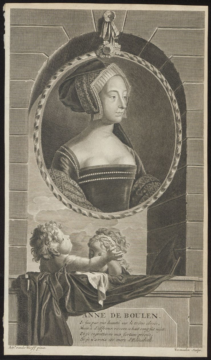 Anne Boleyn, 1697 av Cornelis Martinus Vermeulen