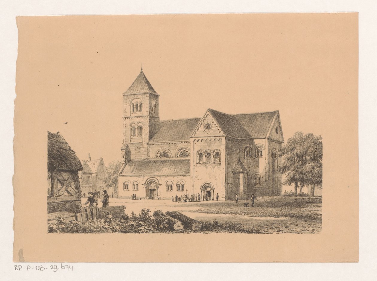 Det tolvte århundres kirke Kirkebygning 1100-tallet av Cornelis Springer