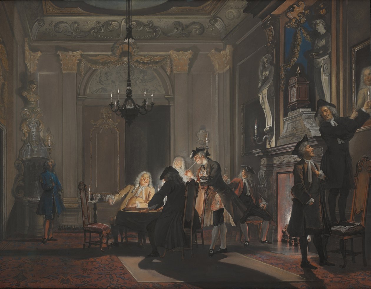 "Det var en samtale mellom brødrene" av Cornelis Troost