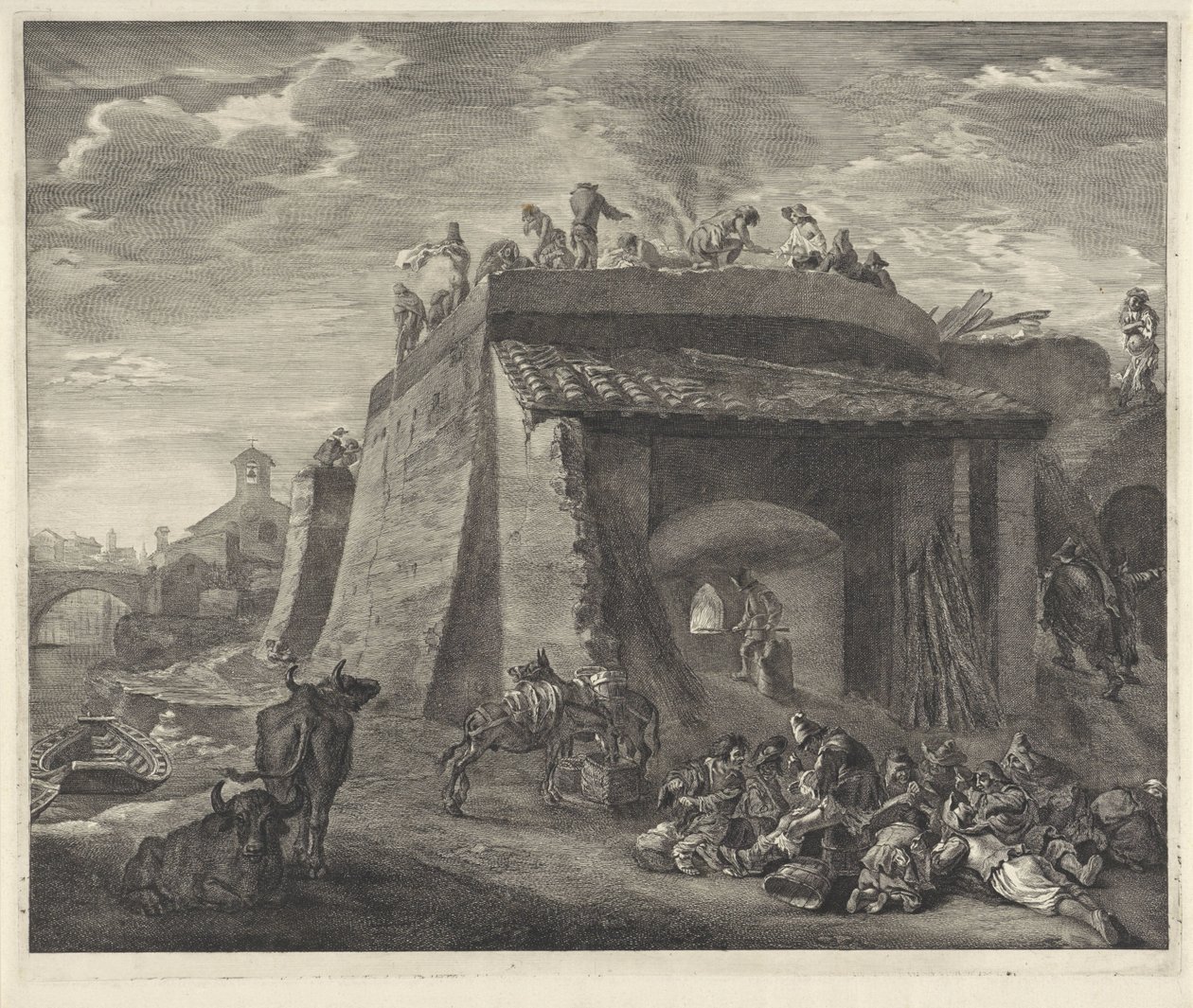 Stor kalkovn av Cornelis Visscher (II)