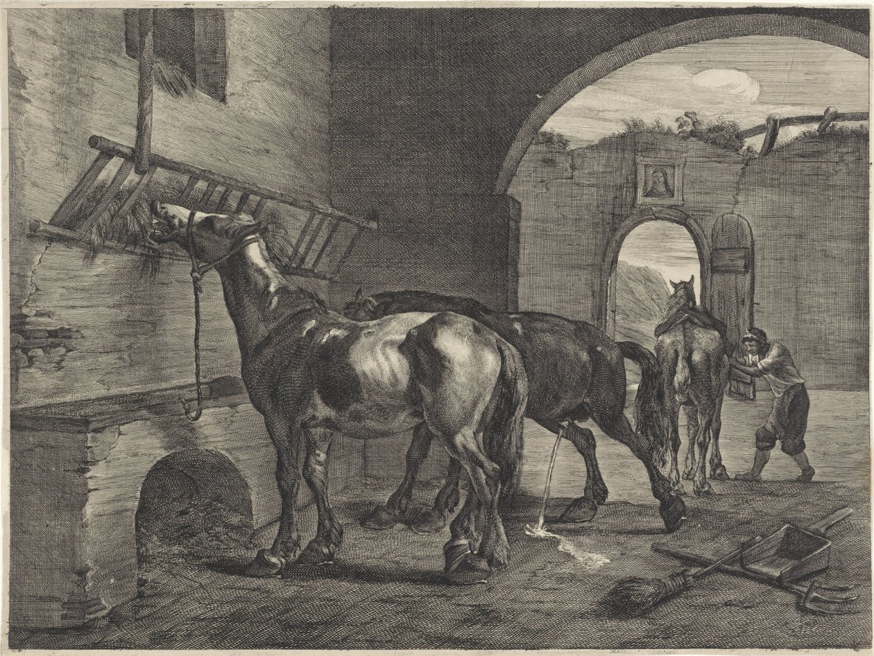 Stabil av Cornelis Visscher (II)