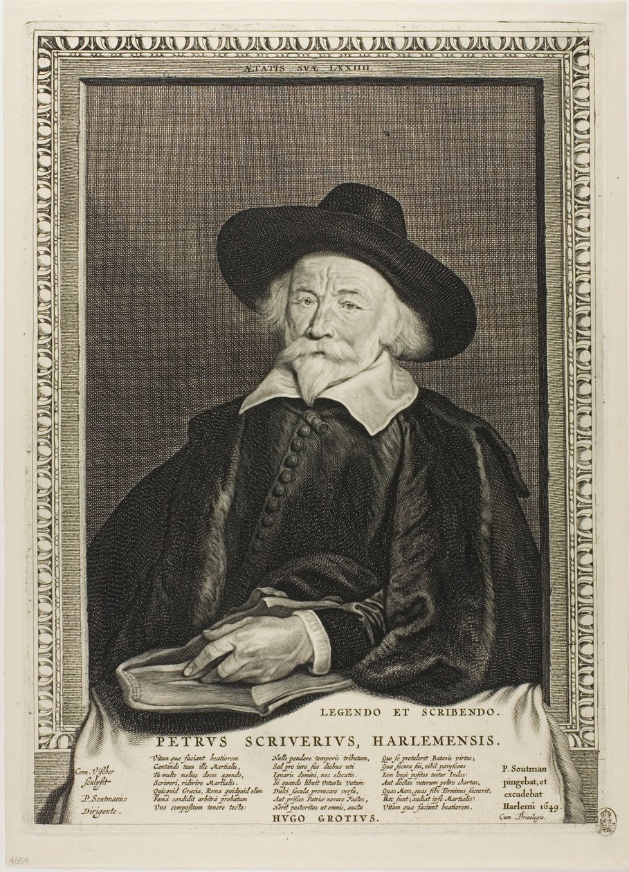 Peter Scriverius av Cornelis Visscher