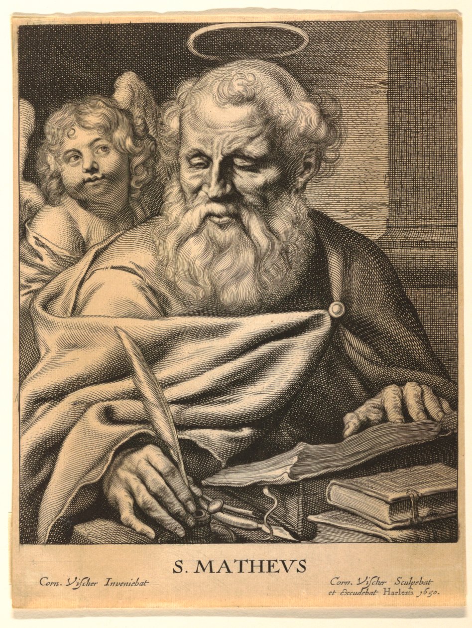 St. Matthew (S.Mathevs) av Cornelis Visscher