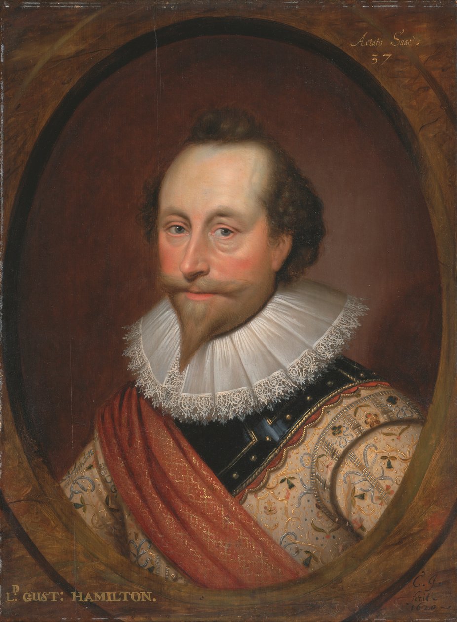 Sir Alexander Temple av Cornelius Johnson