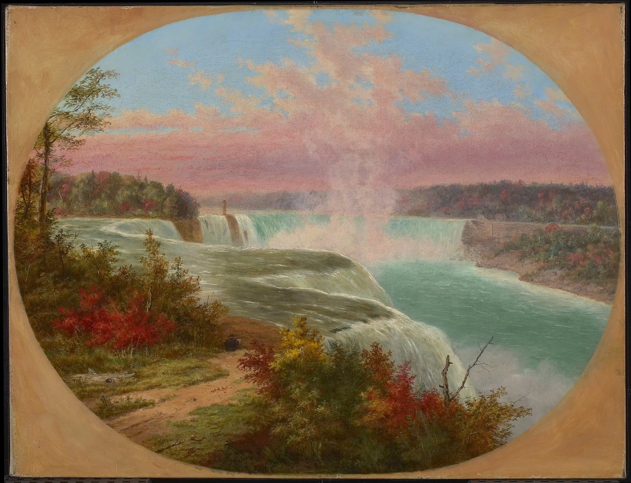 Kunstneren i Niagara av Cornelius Krieghoff