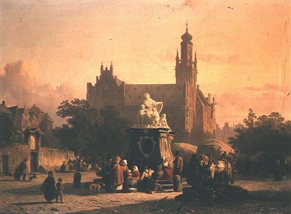 Et bytorg av Cornelius Springer