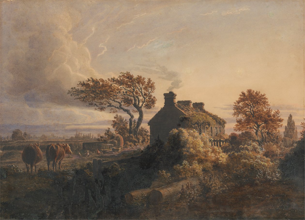 Kveld av Cornelius Varley
