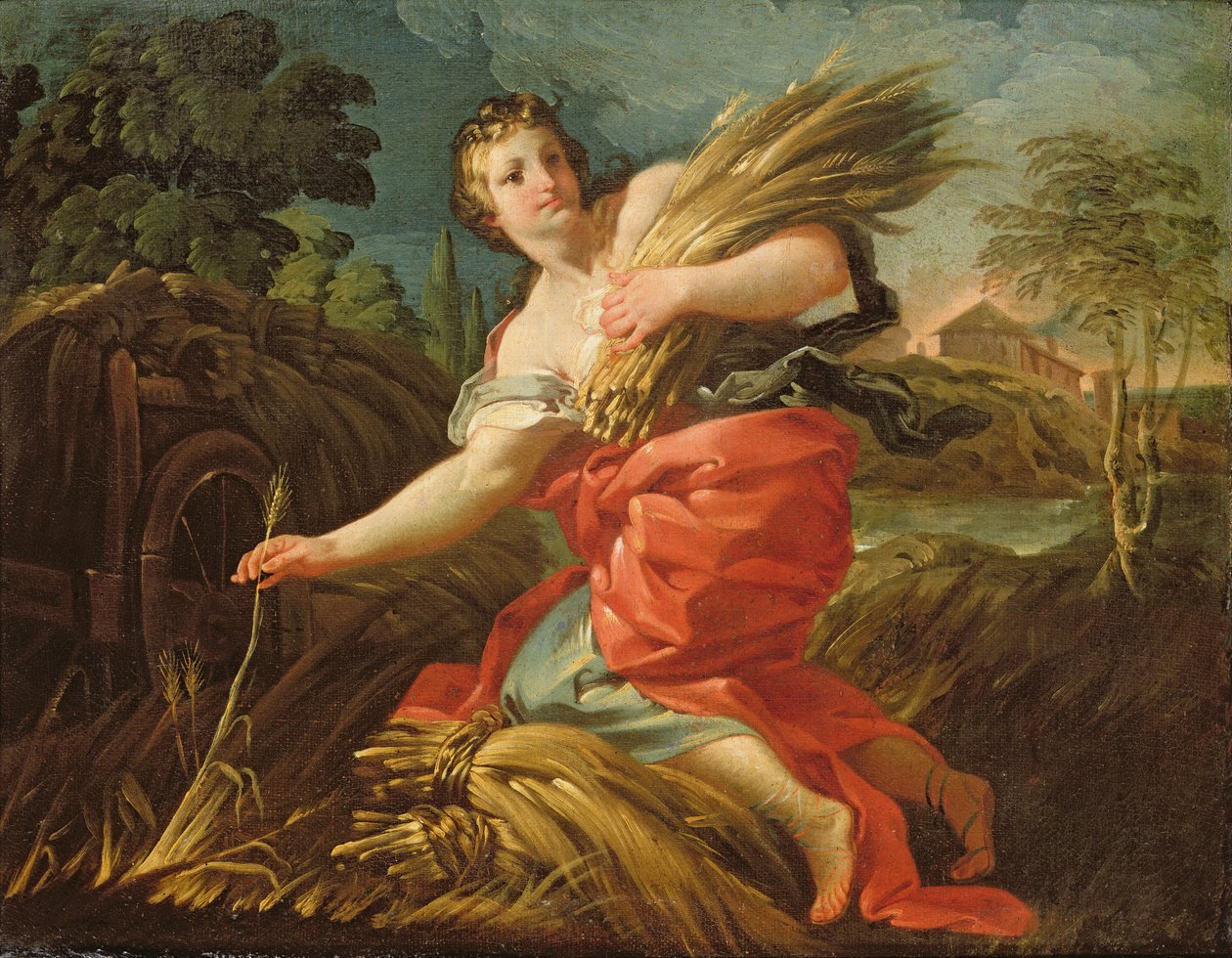 Ruth the Gleaner av Corrado Giaquinto