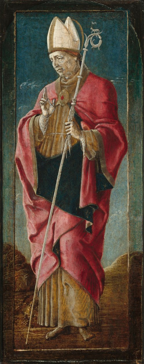 Saint Maurelius av Ferrara av Cosimo Tura