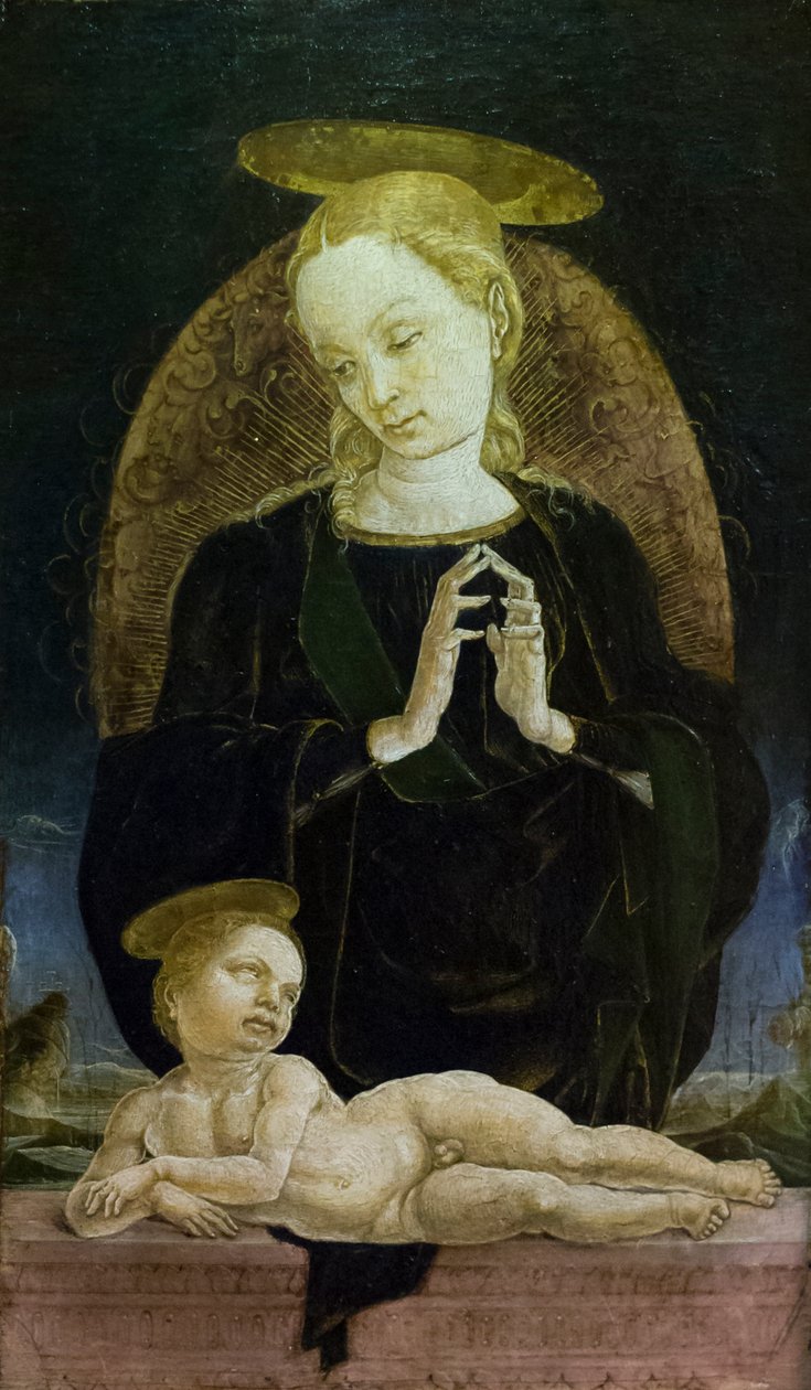 Madonna og barn av Cosimo Tura
