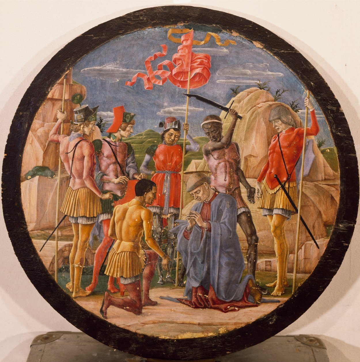 St Maurelios martyrium av Cosimo Tura
