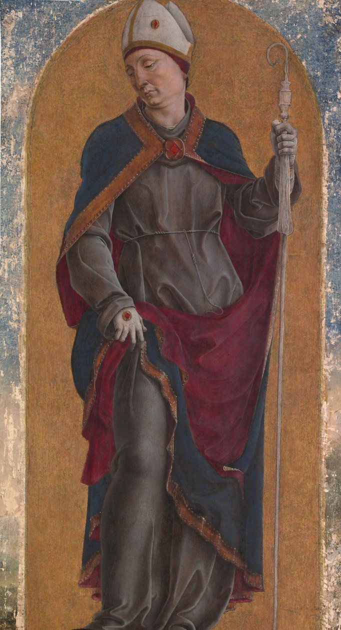 Saint Louis av Toulouse, 1484. av Cosmè Tura