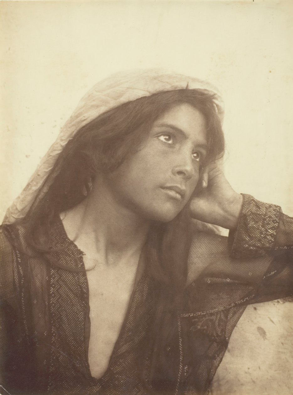 Uten tittel [ung kvinne], ca. 1890. av Count Wilhelm von Gloeden