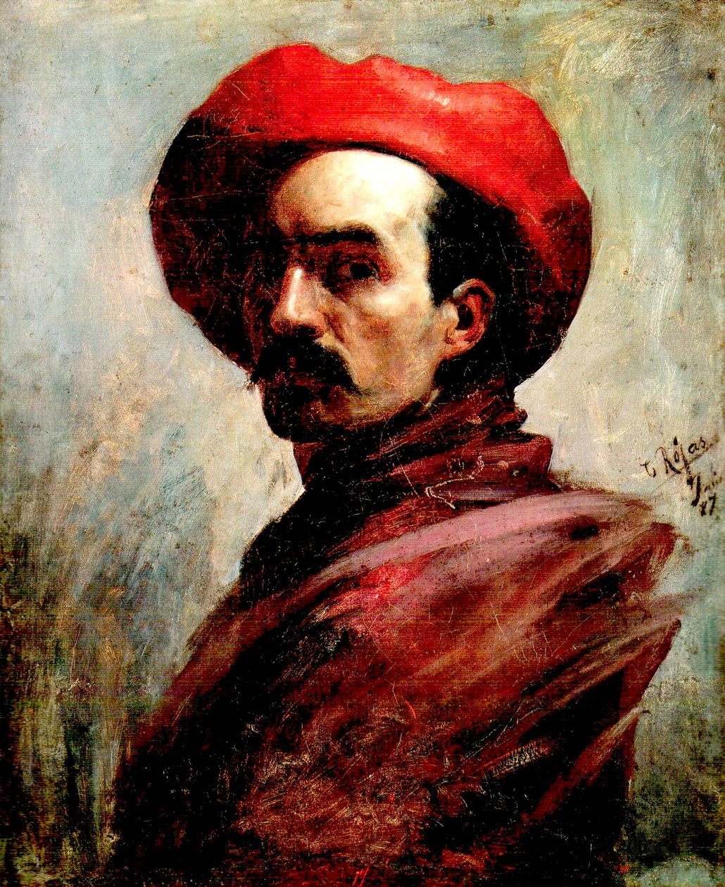 Selvportrett av Cristóbal Rojas