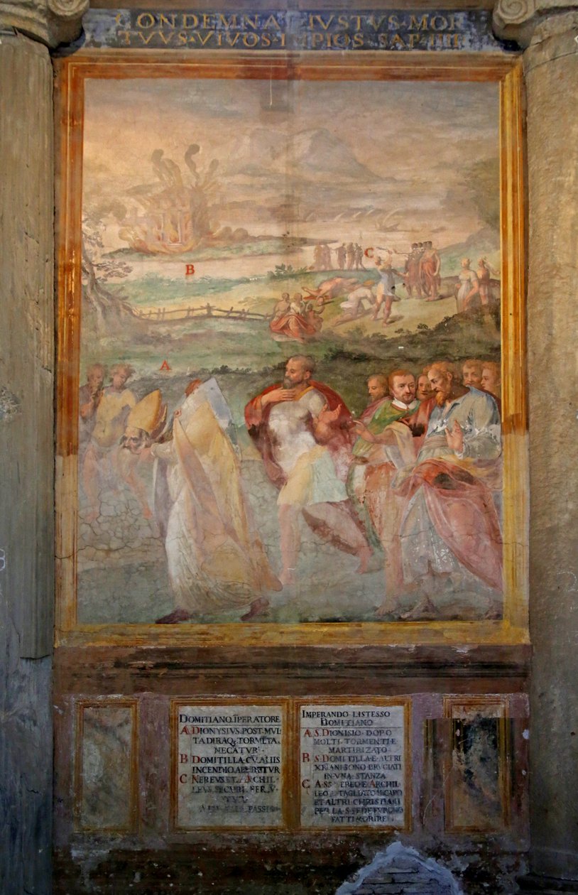 St. Denis og St. Domitilla av Cristoforo and Tempesta, Antonio Roncalli