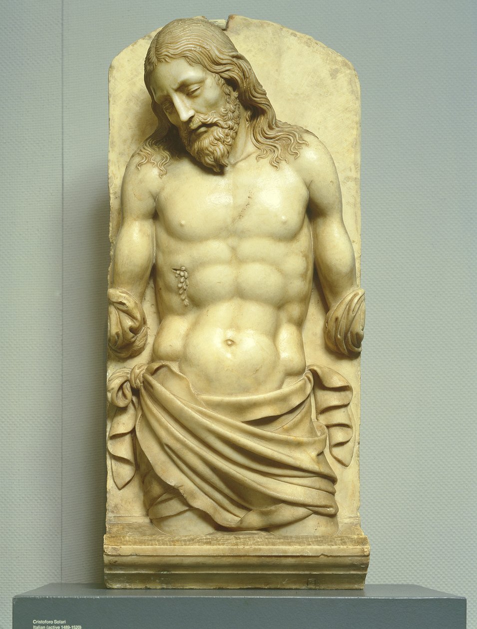 The Dead Christ, ca. 1500 (marmor) av Cristoforo Solari