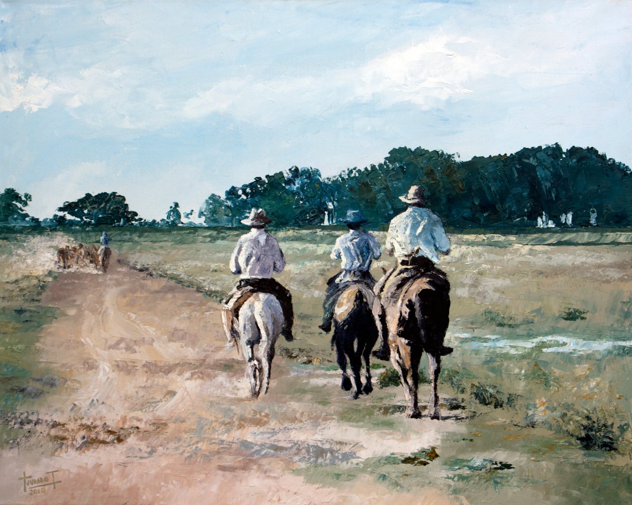 På hesteryggen, 2010 av Cruz Jurado Traverso