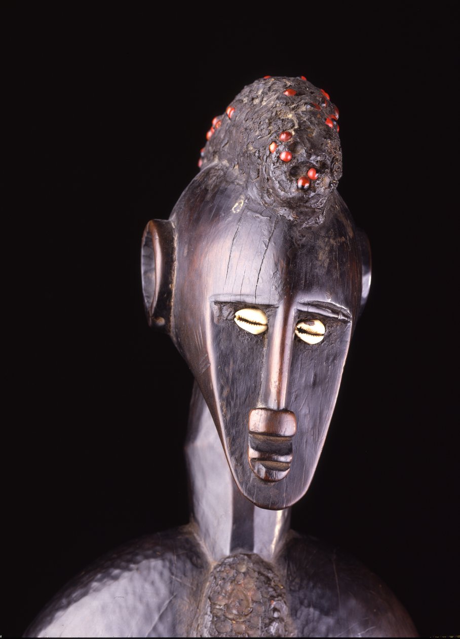 Kvinnelig rytmepund (tre) (detalj av 908540) av Culture Senufo