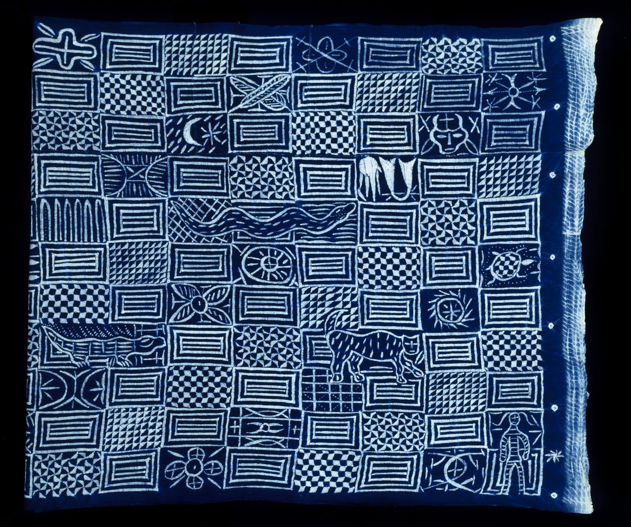 Adire Cloth, uten dato (klut) av Yoruba Culture