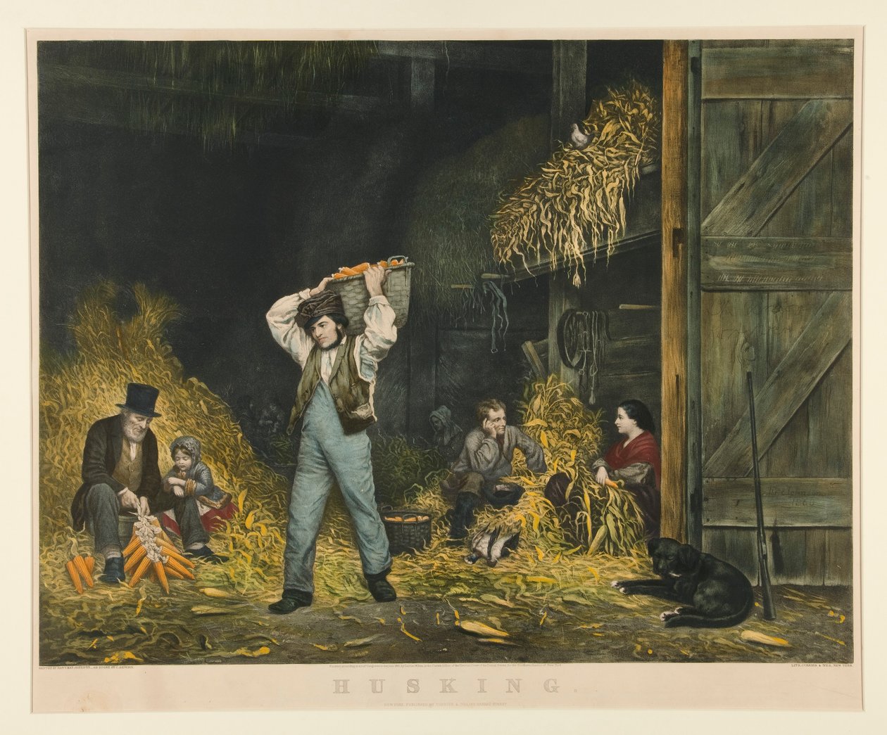 Husking av Currier and Ives