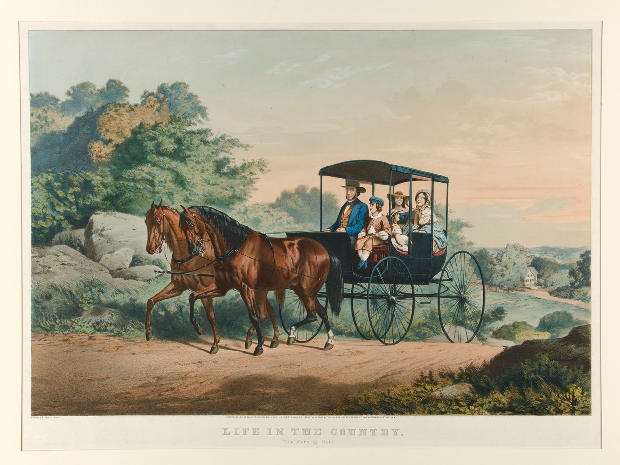 Livet på landet./ av Currier and Ives