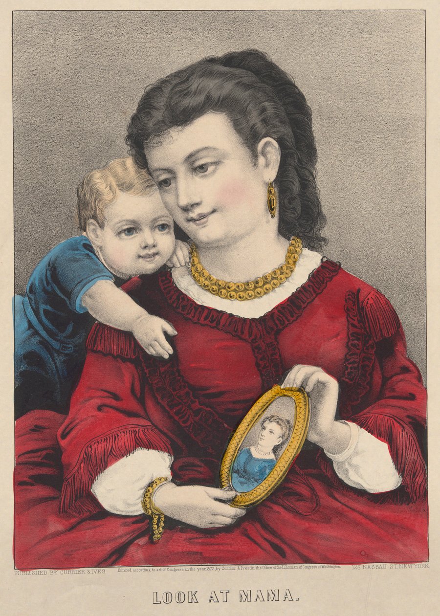 Se på mamma av Currier and Ives