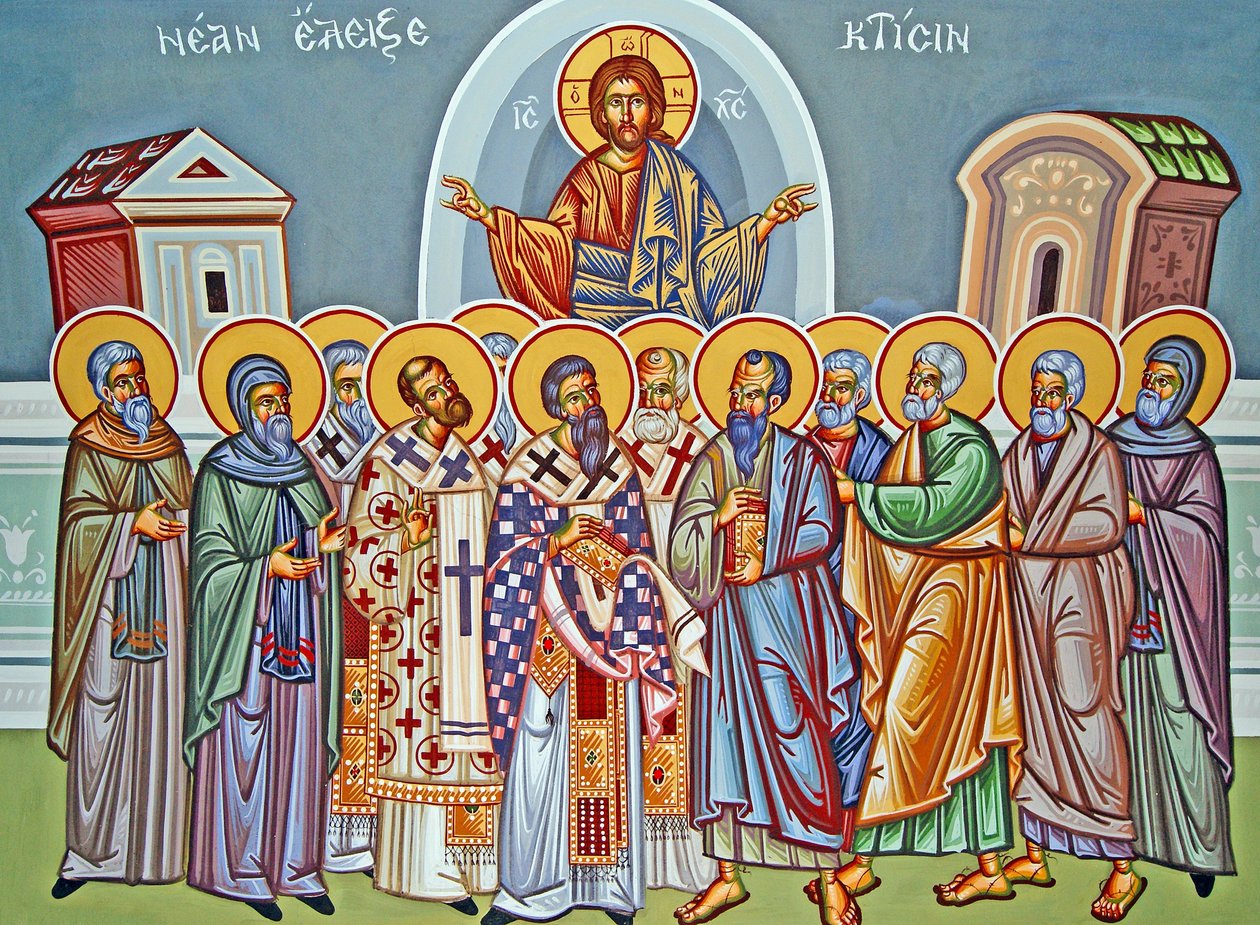 Jesus Kristus og hans tolv apostler, Kypros av Cypriot