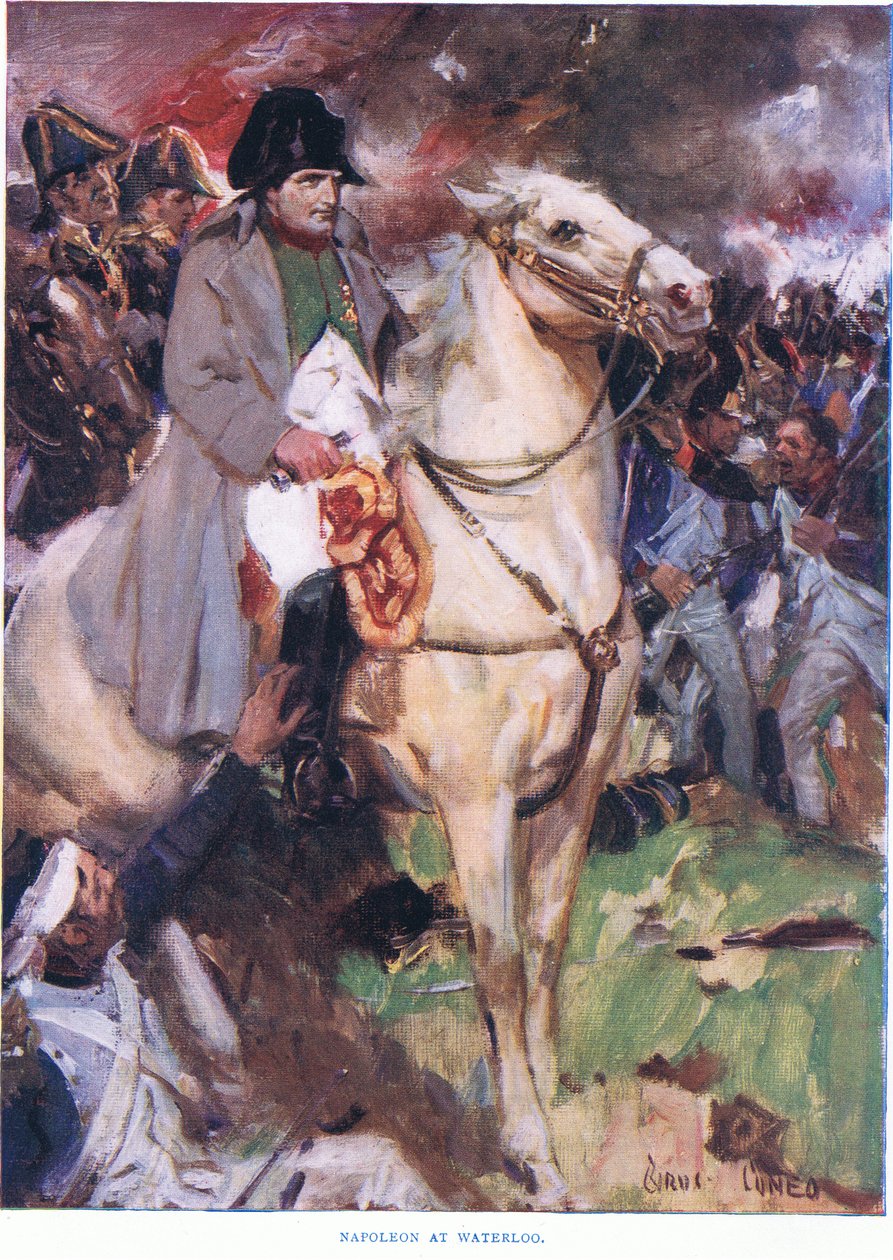 Napoleon ved Waterloo 1815, 1915 av Cyrus Cuneo