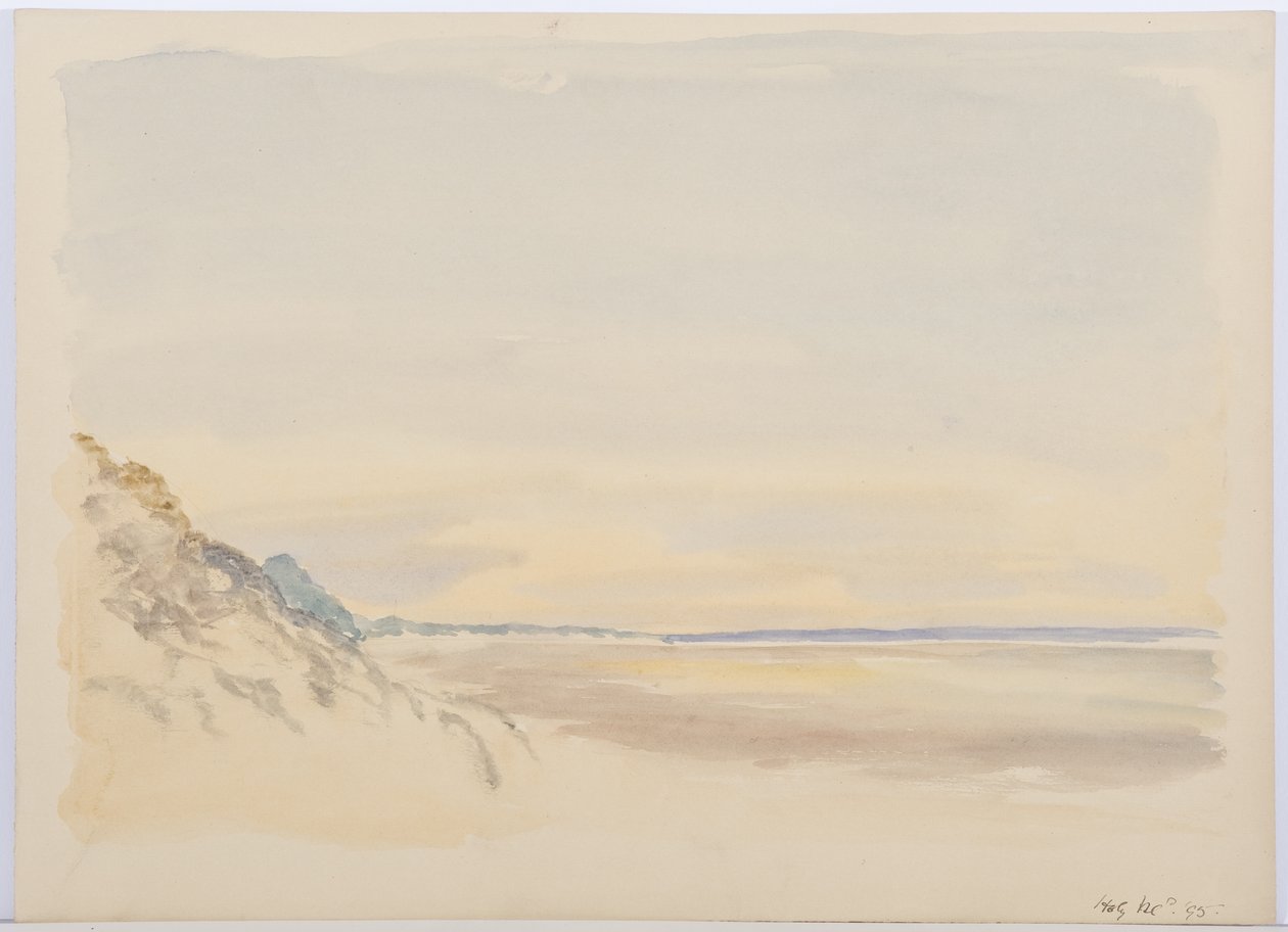 ca. 1916 (blyant og wc på papir) av Daniel Oliver