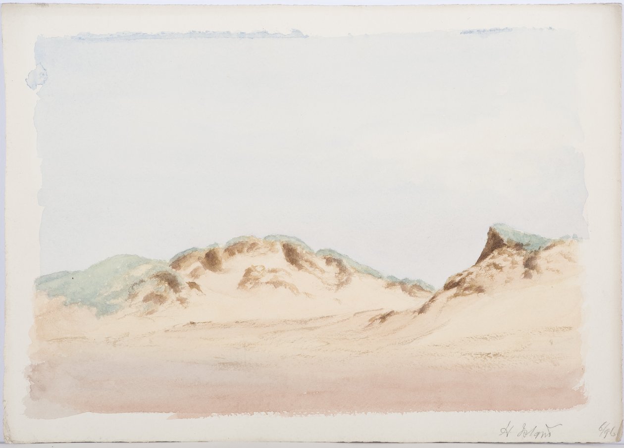 ca. 1916 (blyant og wc på papir) av Daniel Oliver