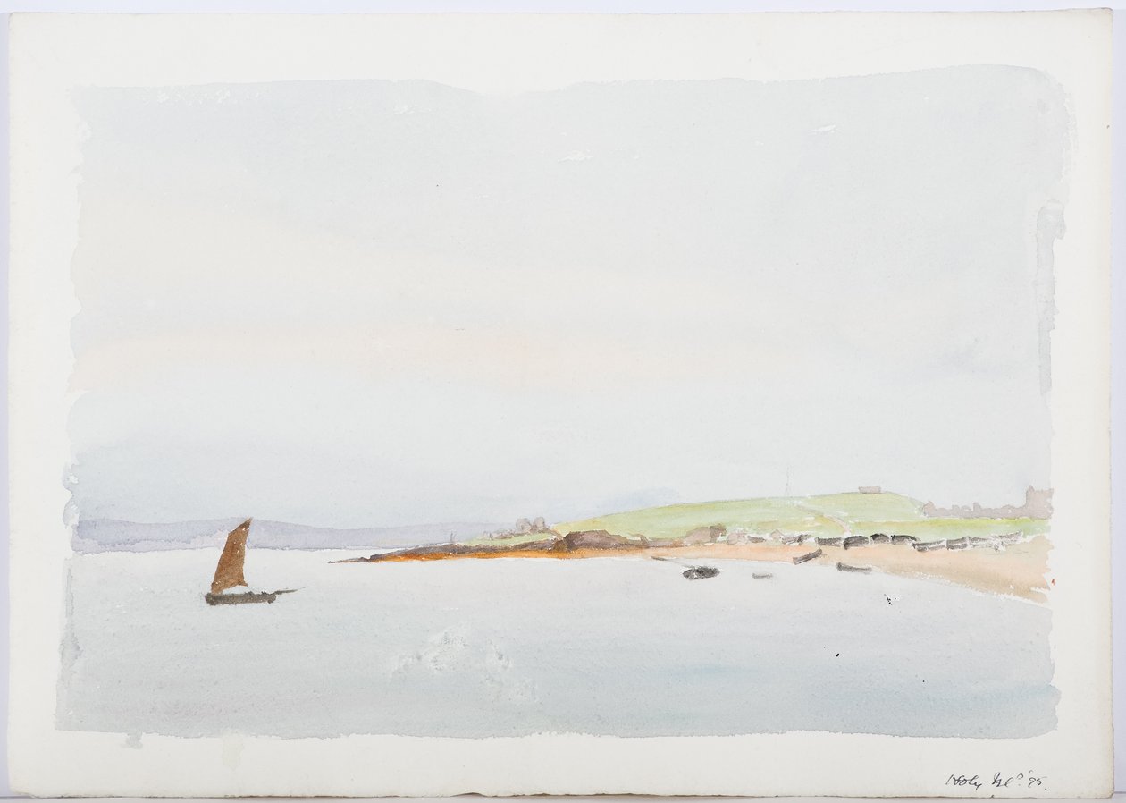 ca. 1916 (blyant og wc på papir) av Daniel Oliver