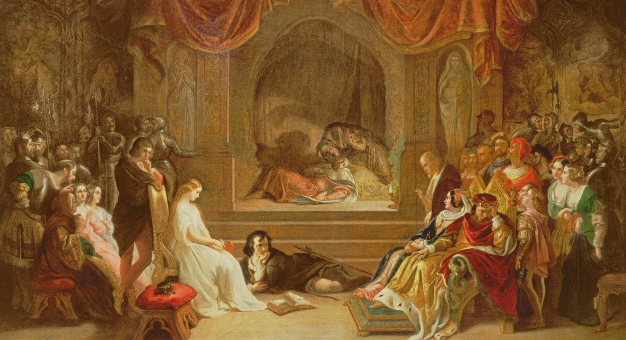 Hamlet av Daniel Maclise
