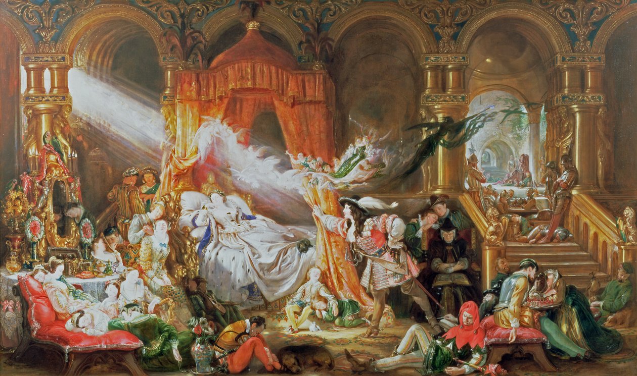 Tornerose av Daniel Maclise