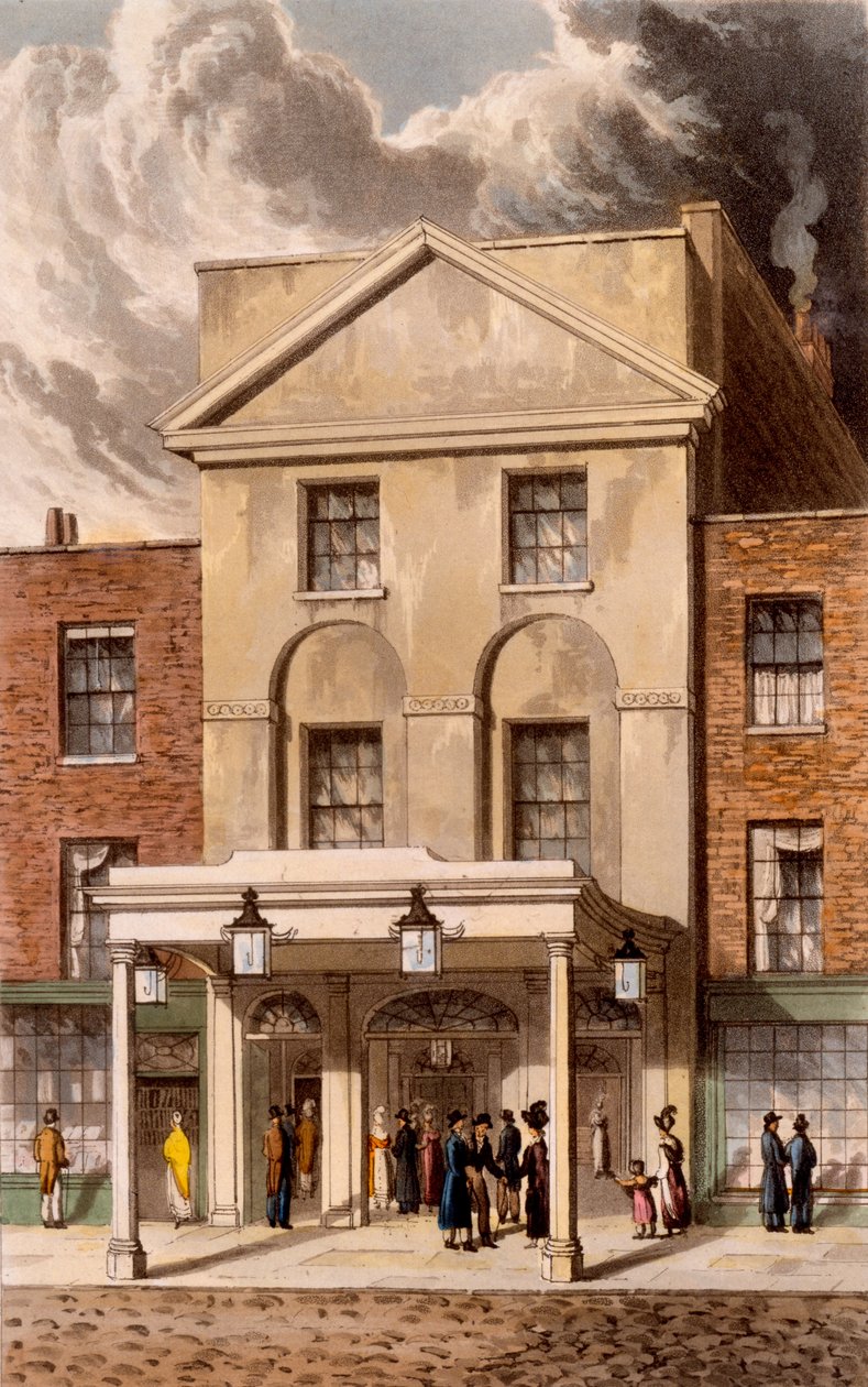 Astleys Amphitheatre, 1826 av Daniel Havell