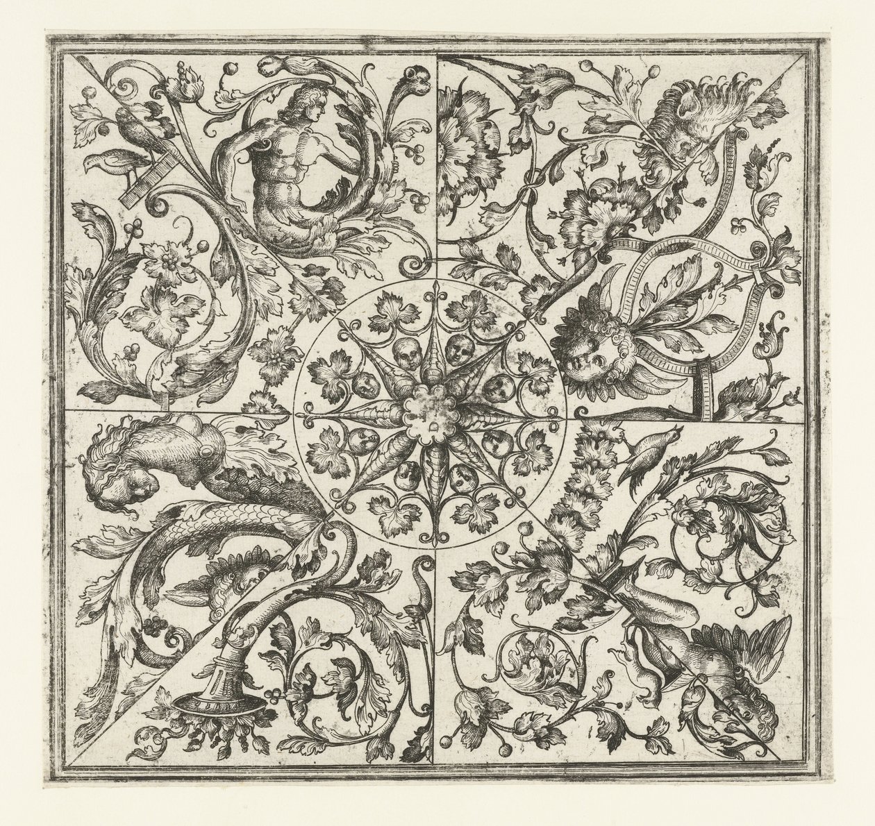 takdekorasjon av Daniel Hopfer (I)
