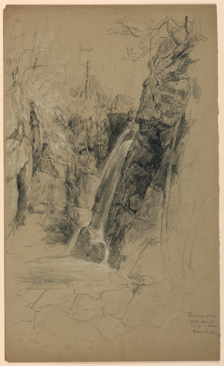 En foss av Daniel Huntington