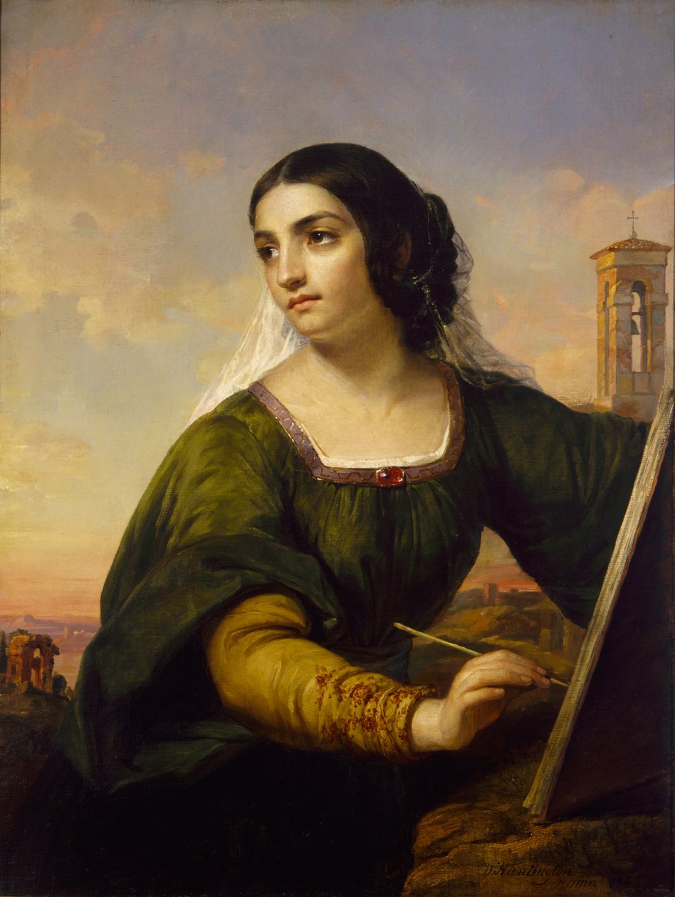 Italia, 1843. av Daniel Huntington