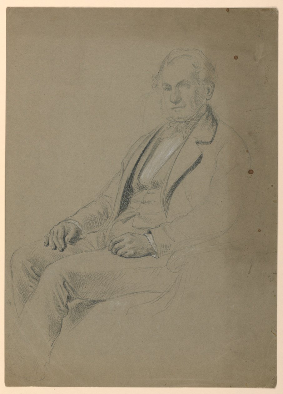 Man sitter av Daniel Huntington