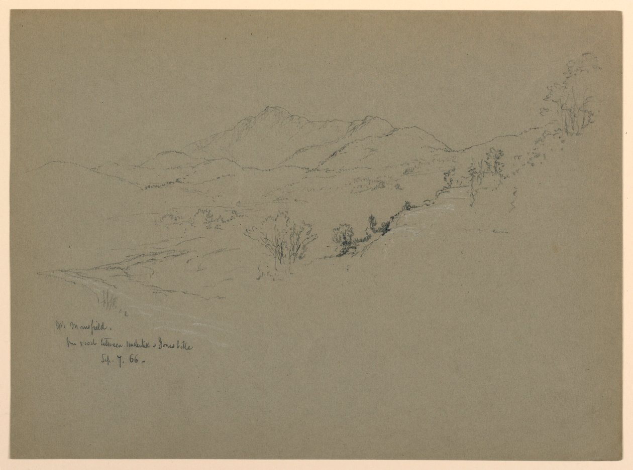 Mount Mansfield, Vermont av Daniel Huntington