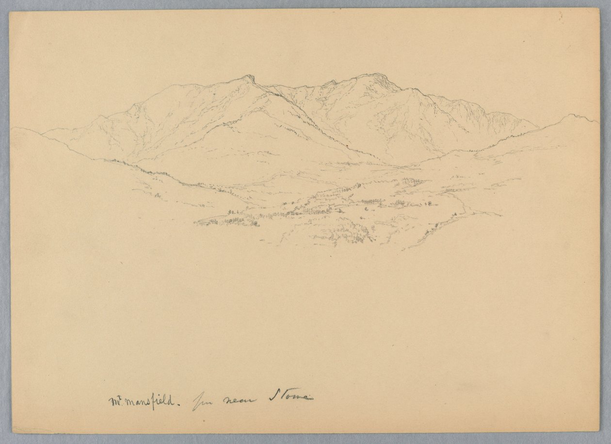 Mt. Mansfield fra nær Stowe, Vermont av Daniel Huntington