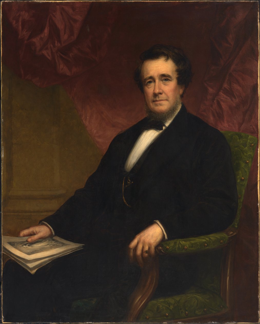 William Henry Aspinwall, 1871. av Daniel Huntington