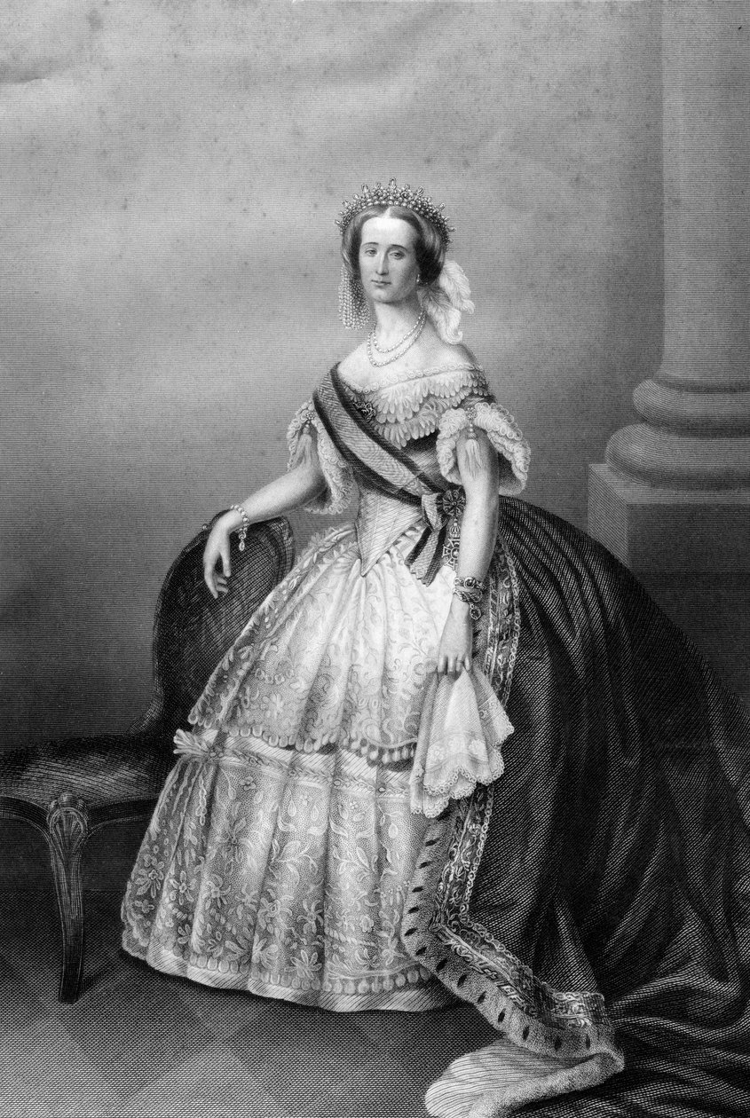 Den franske keiserinne, c1860. av Daniel John Pound