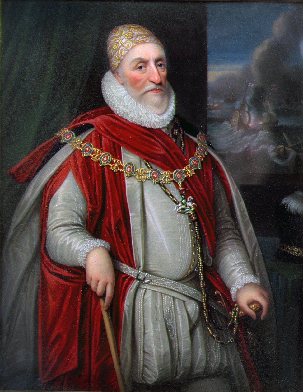 Charles Howard, 1. jarl av Nottingham av Daniel Mytens