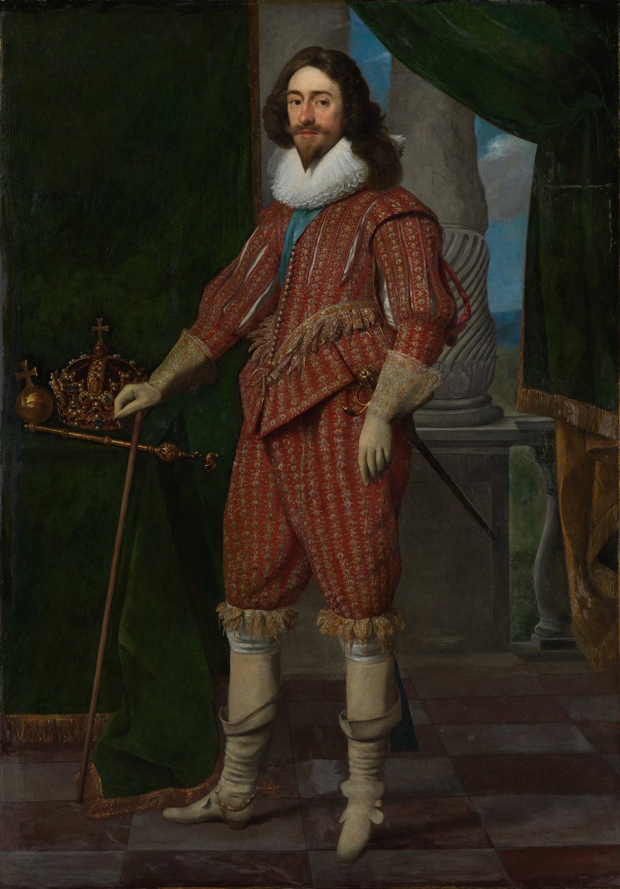 Charles I 1600-1649, konge av England, 1629 av Daniel Mytens