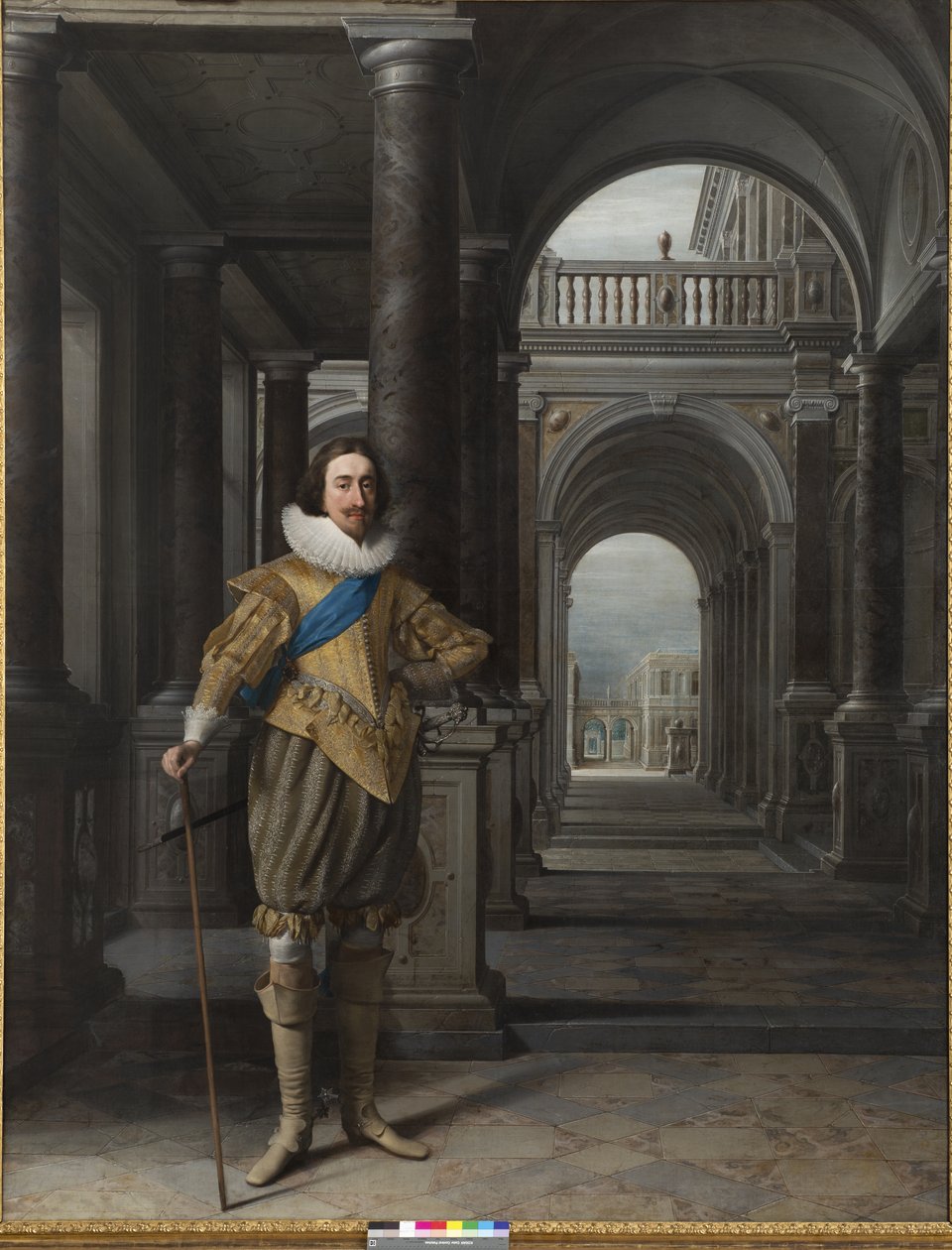 Charles I, konge av England, ca. 1626-27 av Daniel Mytens