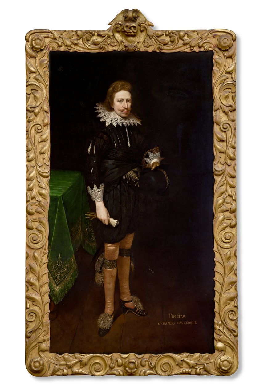 Portrett av William Cavendish, 1624 av Daniel Mytens