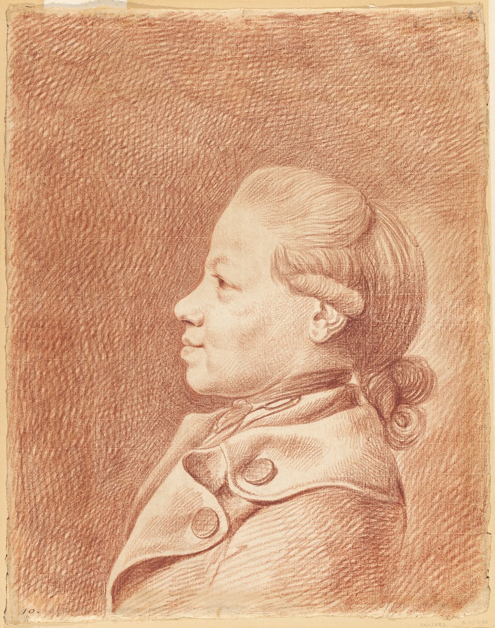 Kunstnerens sønn, Heinrich Isaak Chodowiecki av Daniel Nikolaus Chodowiecki