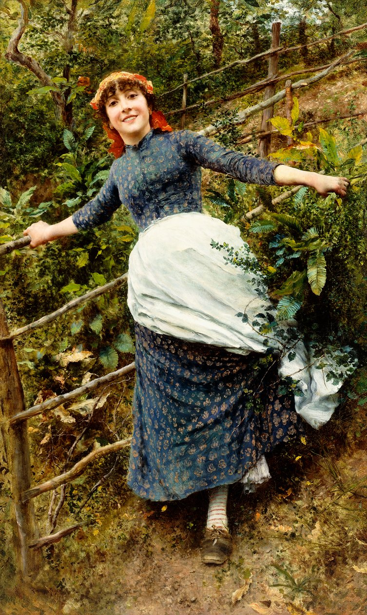 En sommers dårskap, 1880-tallet av Daniel Ridgway Knight