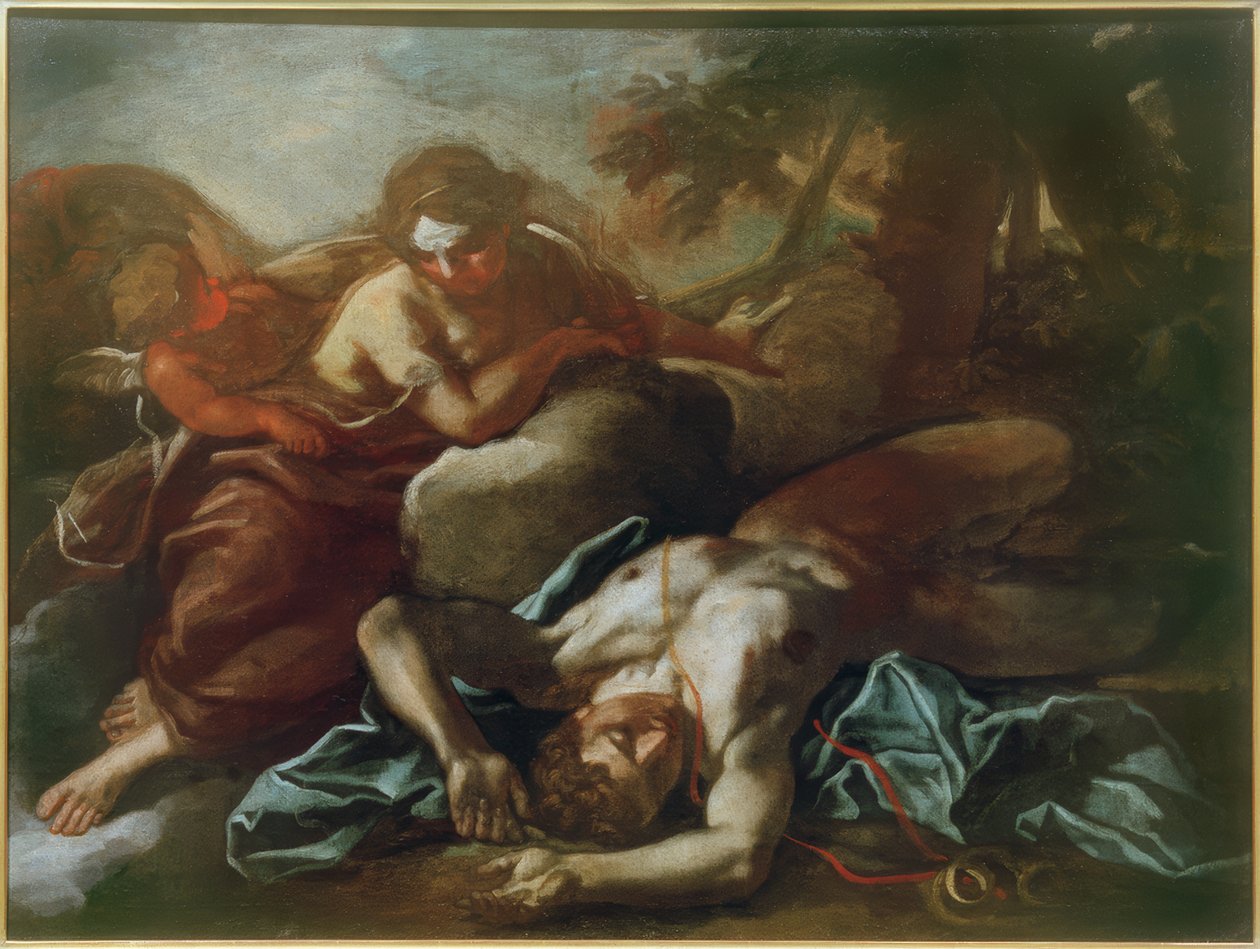 Venus beklager Adonis død av Daniel Seiter