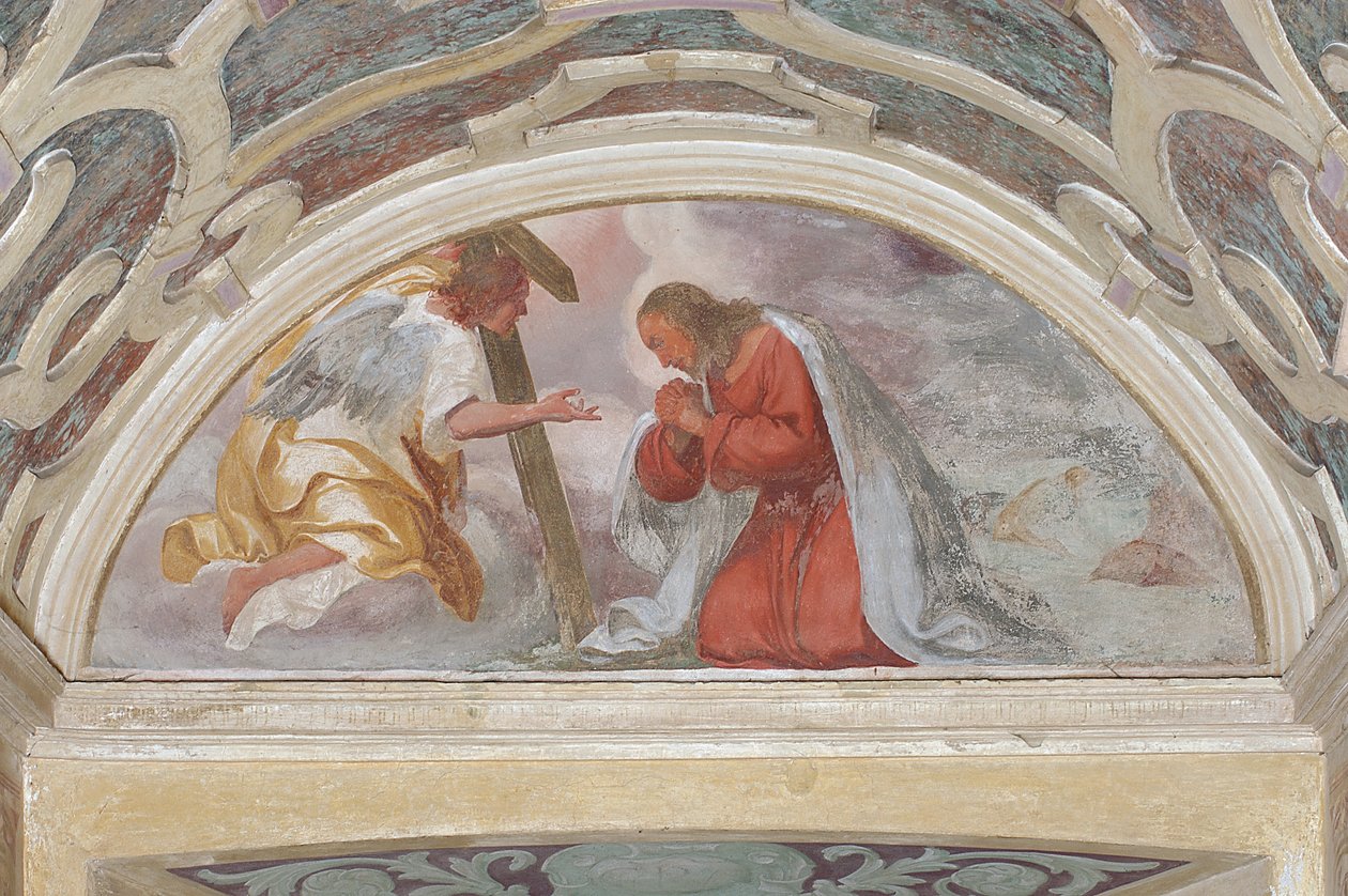 Kristus i Getsemane hage av Daniele Crespi